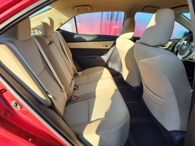 2T1BURHE8JC978500 - 2018 TOYOTA COROLLA L Rouge photo 10