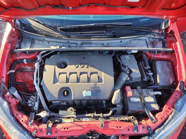 2T1BURHE8JC978500 - 2018 TOYOTA COROLLA L Rouge photo 11