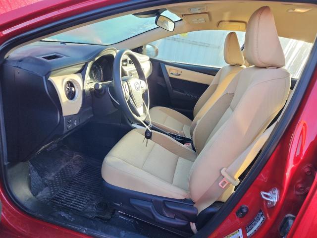 2T1BURHE8JC978500 - 2018 TOYOTA COROLLA L Rouge photo 7