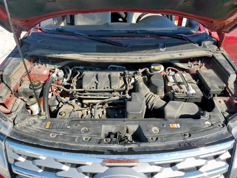 1FM5K7F87JGC70143 - 2018 FORD EXPLORER LIMITED MAROON photo 12