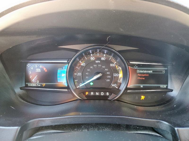 1FM5K7F87JGC70143 - 2018 FORD EXPLORER LIMITED MAROON photo 9