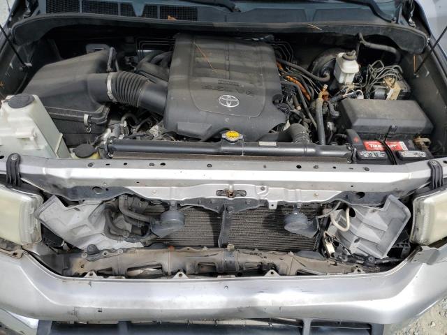 5TFRM5F16CX044914 - 2012 TOYOTA TUNDRA DOUBLE CAB SR5 SILVER photo 11