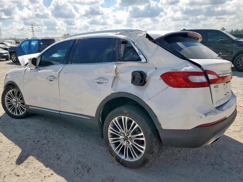 2LMPJ6LR6JBL12350 - 2018 LINCOLN MKX RESERVE Սպիտակ լուսանկար 2