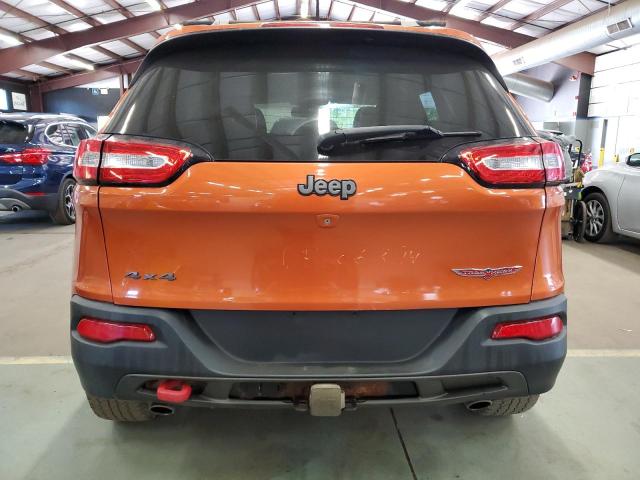 1C4PJMBS8GW122940 - 2016 JEEP CHEROKEE TRAILHAWK 橙色 照片 6