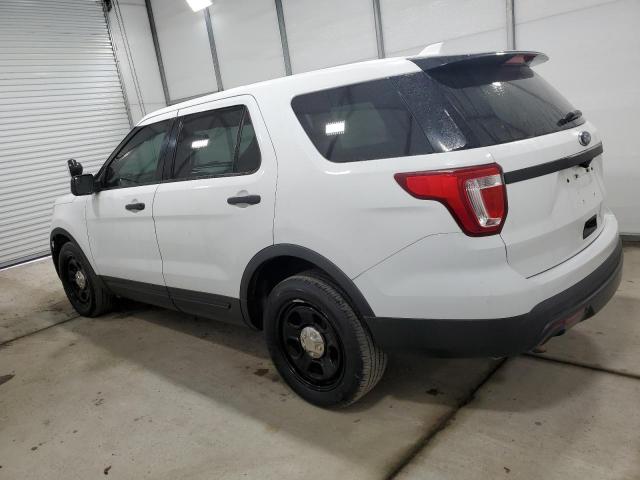 1FM5K8AR4HGD58261 - 2017 FORD EXPLORER POLICE INTERCEPTOR أبيض صورة 2