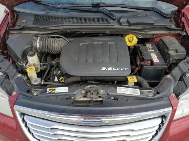 2C4RC1BG8FR657027 - 2015 CHRYSLER TOWN & COU TOURING Qırmızı foto 12