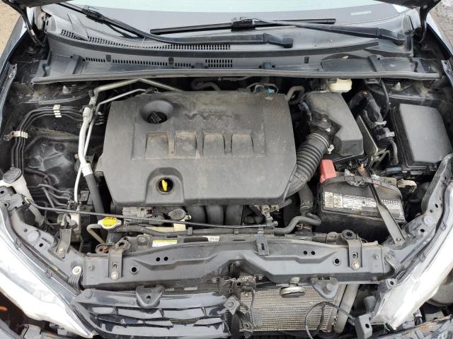 2T1BURHE0GC585647 - 2016 TOYOTA COROLLA L BLACK photo 11