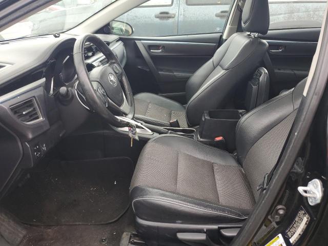 2T1BURHE0GC585647 - 2016 TOYOTA COROLLA L BLACK photo 7