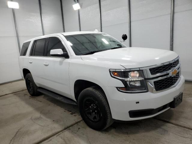 1GNLCDEC7HR174130 - 2017 CHEVROLET TAHOE POLICE WHITE photo 4
