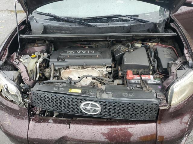 JTLKE50E691065837 - 2009 TOYOTA SCION XB MAROON photo 11