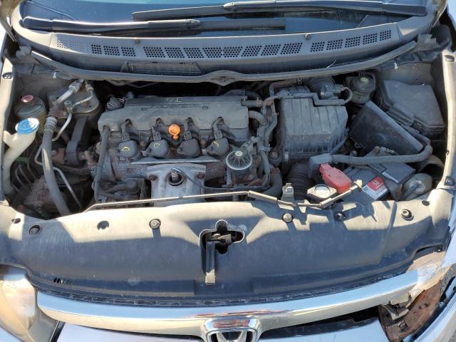 2HGFA16506H035739 - 2006 HONDA CIVIC LX SILVER photo 11