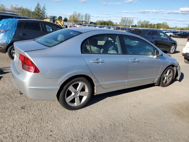 2HGFA16506H035739 - 2006 HONDA CIVIC LX SILVER photo 3