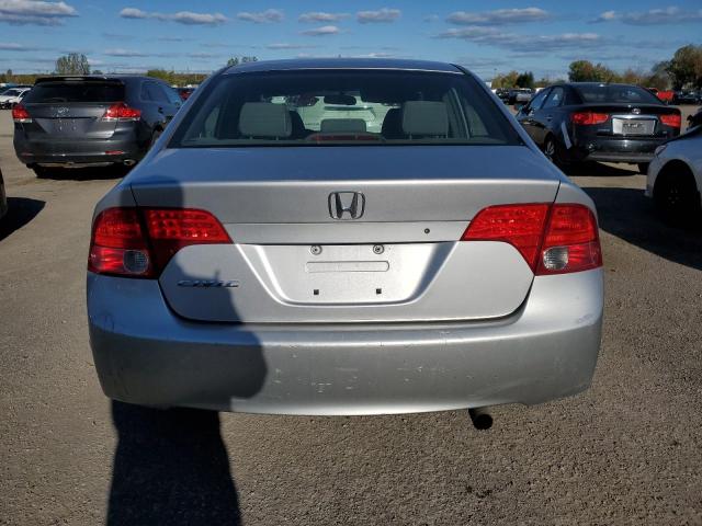 2HGFA16506H035739 - 2006 HONDA CIVIC LX SILVER photo 6