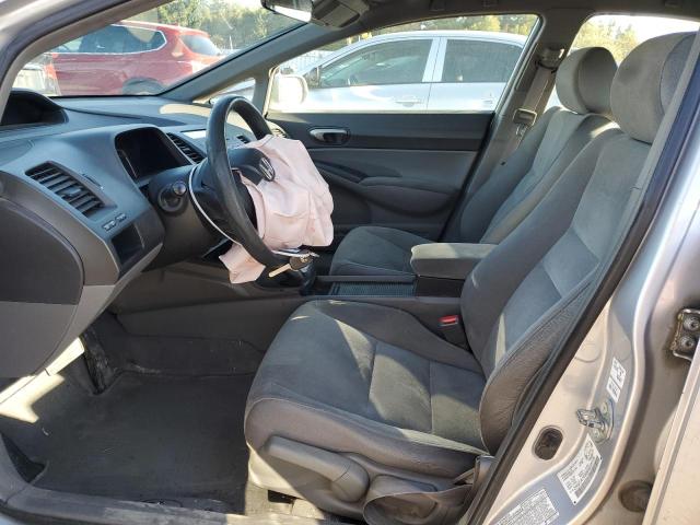 2HGFA16506H035739 - 2006 HONDA CIVIC LX SILVER photo 7