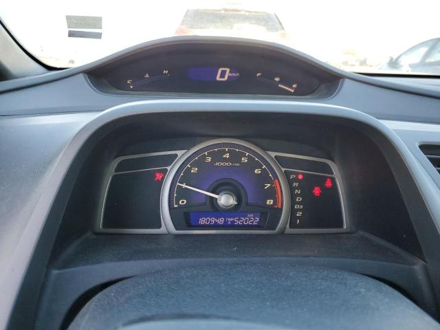 2HGFA16506H035739 - 2006 HONDA CIVIC LX SILVER photo 9