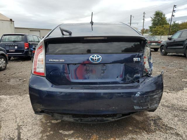 JTDKN3DU6C1574688 - 2012 TOYOTA PRIUS BLUE photo 6