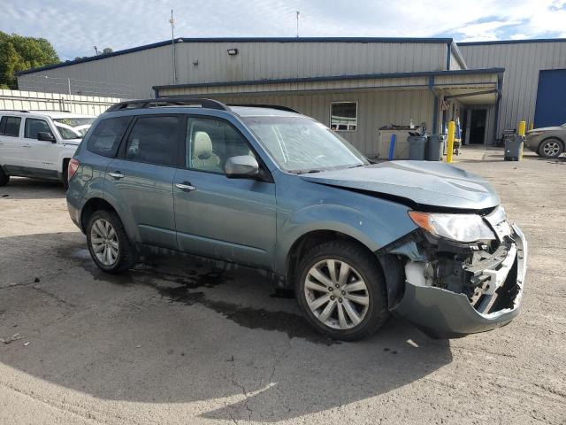 JF2SHAEC7BH768736 - 2011 SUBARU FORESTER LIMITED 蓝色 照片 4