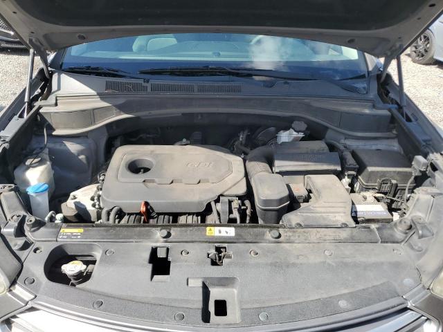 5NMZU3LBXHH052371 - 2017 HYUNDAI SANTA FE S GRAY photo 12
