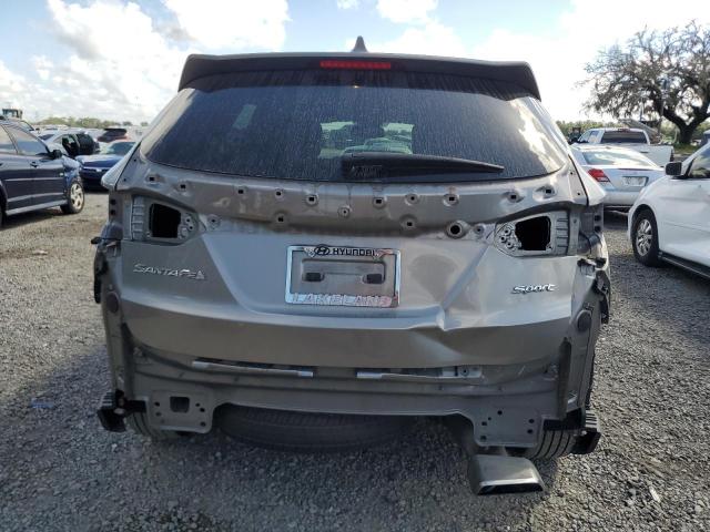 5NMZU3LBXHH052371 - 2017 HYUNDAI SANTA FE S GRAY photo 6