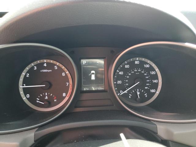 5NMZU3LBXHH052371 - 2017 HYUNDAI SANTA FE S GRAY photo 9