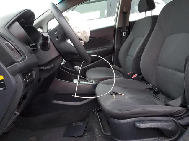 KNADM5A36E6353789 - 2014 KIA RIO LX WHITE photo 7