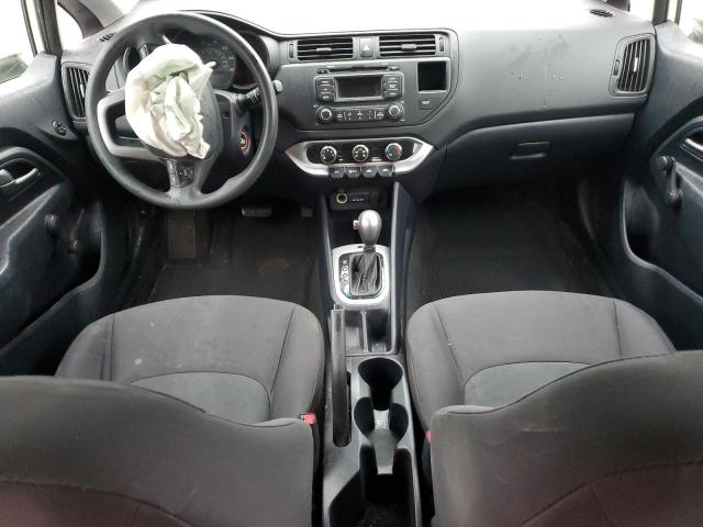 KNADM5A36E6353789 - 2014 KIA RIO LX WHITE photo 8