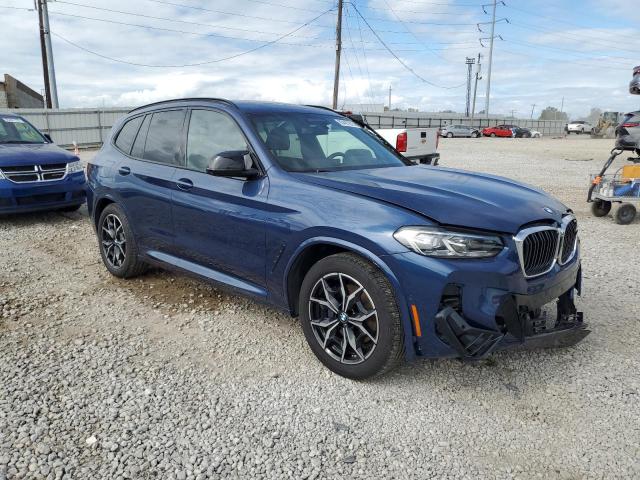 5UX83DP07P9N51666 - 2023 BMW X3 M40I BLUE photo 4