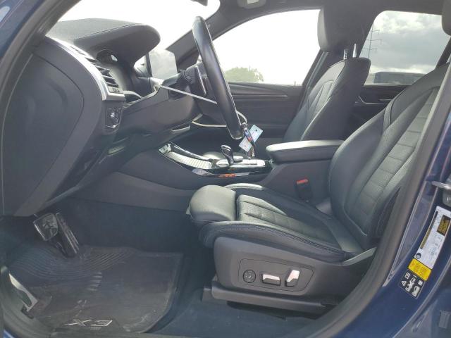 5UX83DP07P9N51666 - 2023 BMW X3 M40I BLUE photo 7