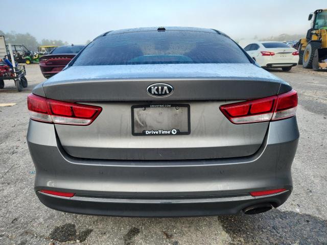 5XXGT4L37JG237703 - 2018 KIA OPTIMA LX ნაცრისფერი ფოტო 6