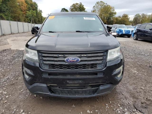 1FM5K8AR3HGA89346 - 2017 FORD EXPLORER POLICE INTERCEPTOR Negro foto 5