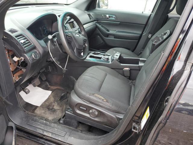 1FM5K8AR3HGA89346 - 2017 FORD EXPLORER POLICE INTERCEPTOR Negro foto 7