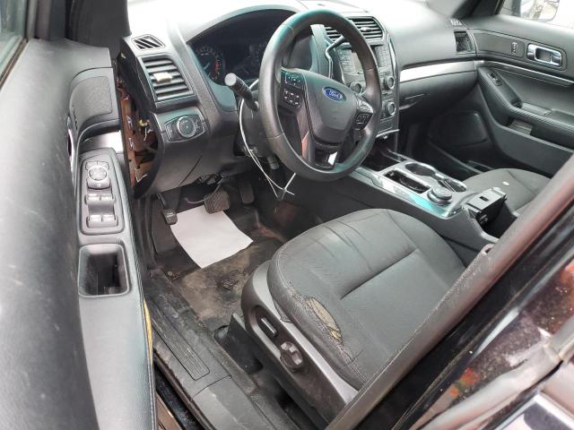 1FM5K8AR3HGA89346 - 2017 FORD EXPLORER POLICE INTERCEPTOR Negro foto 8