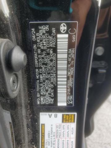 JTDBCMFEXRJ030852 - 2024 TOYOTA COROLLA LE 黑色 照片 12