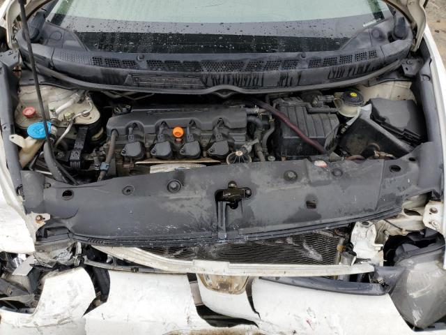2HGFG12988H550224 - 2008 HONDA CIVIC EXL თეთრი ფოტო 11