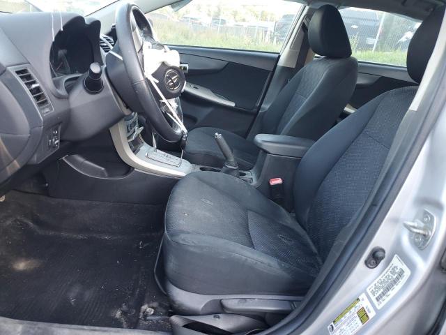 1NXBU4EE6AZ383781 - 2010 TOYOTA COROLLA BASE فضي صورة 7