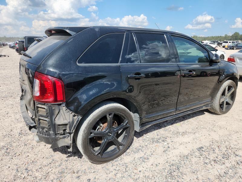 2FMDK3AKXDBC84766 - 2013 FORD EDGE SPORT BLACK photo 3