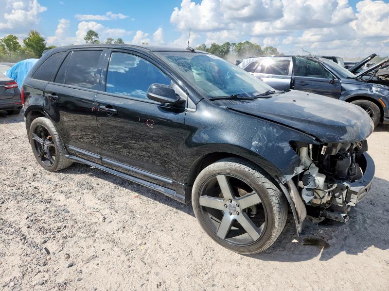 2FMDK3AKXDBC84766 - 2013 FORD EDGE SPORT BLACK photo 4