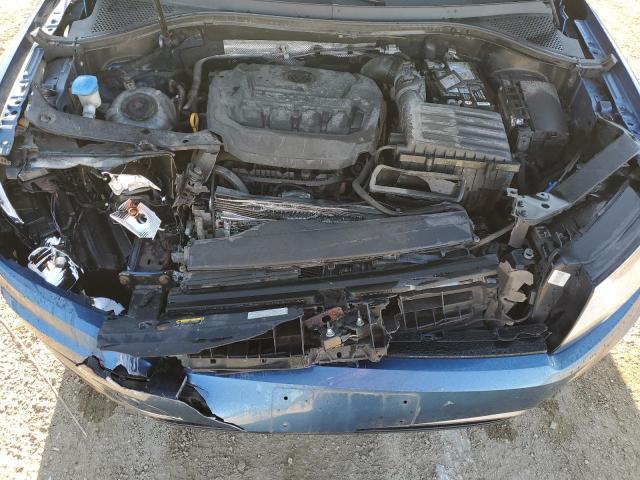 3VV3B7AX8JM117157 - 2018 VOLKSWAGEN TIGUAN SE Синий фото 11