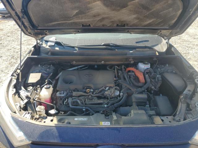 4T3RWRFV2NU056795 - 2022 TOYOTA RAV4 XLE 蓝色 照片 12