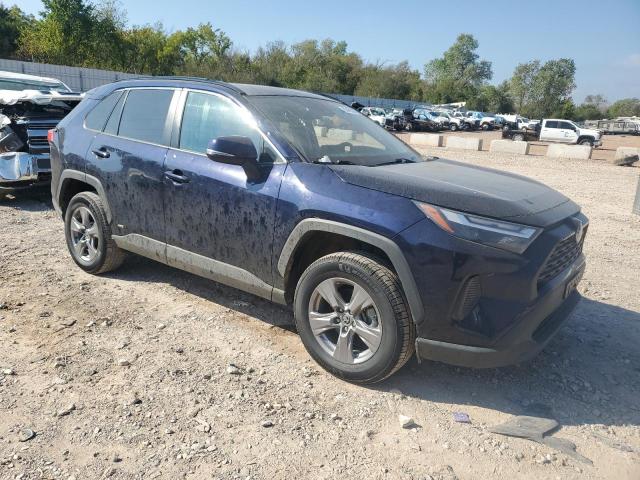 4T3RWRFV2NU056795 - 2022 TOYOTA RAV4 XLE 蓝色 照片 4