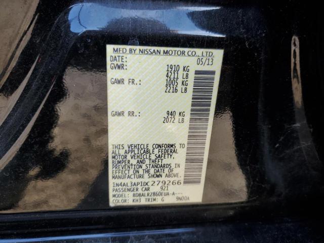 1N4AL3AP1DC279266 - 2013 NISSAN ALTIMA 2.5 黑色 照片 12