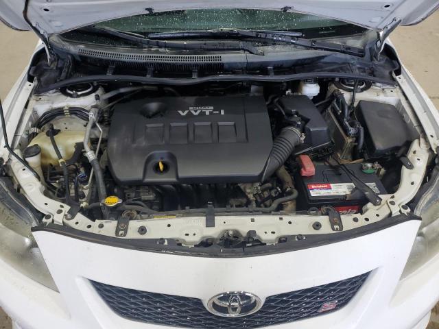 1NXBU4EE7AZ259860 - 2010 TOYOTA COROLLA BASE თეთრი ფოტო 21