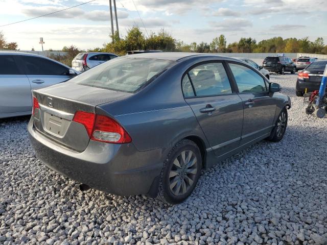 1HGFA16879L011682 - 2009 HONDA CIVIC EX SILVER photo 3