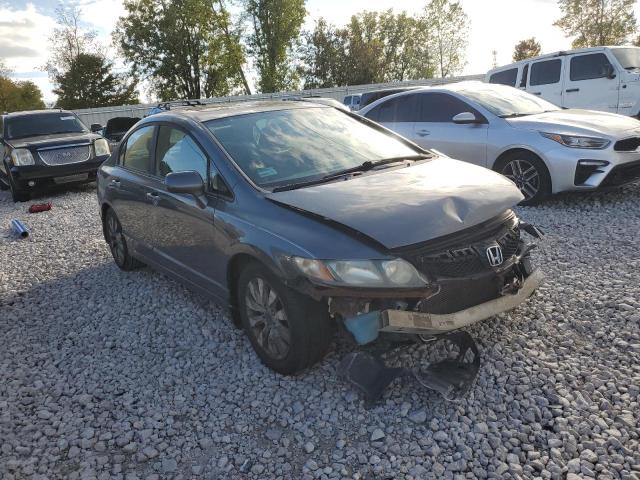 1HGFA16879L011682 - 2009 HONDA CIVIC EX SILVER photo 4