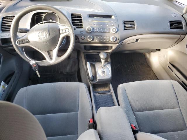 1HGFA16879L011682 - 2009 HONDA CIVIC EX SILVER photo 8