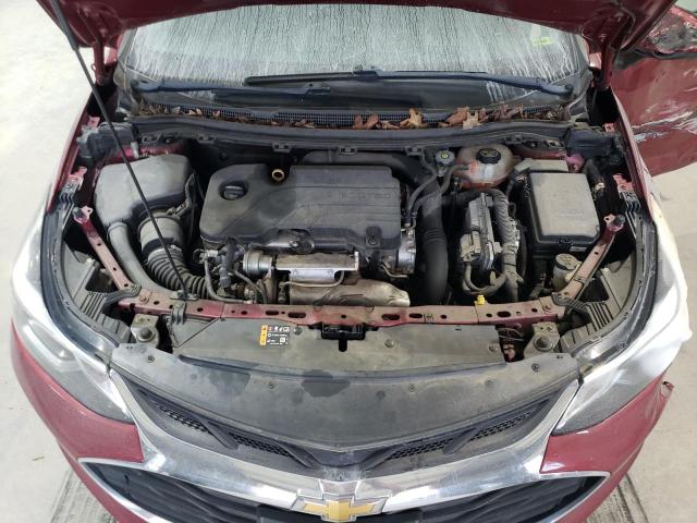 1G1BE5SM2K7125902 - 2019 CHEVROLET CRUZE LT 勃艮第红 照片 11