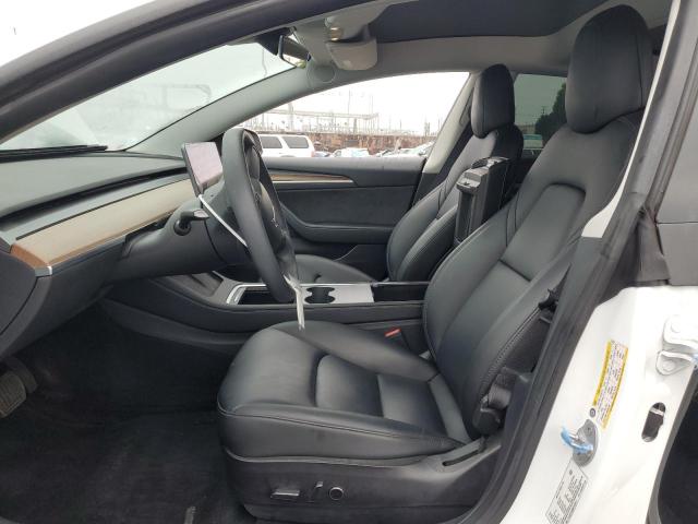 5YJ3E1EA8NF124211 - 2022 TESLA MODEL 3 白色 照片 7