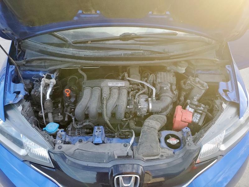 3HGGK5H83FM738690 - 2015 HONDA FIT EX BLUE photo 11