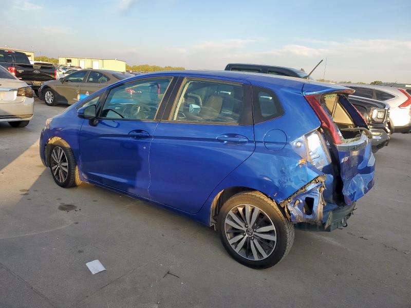 3HGGK5H83FM738690 - 2015 HONDA FIT EX BLUE photo 2