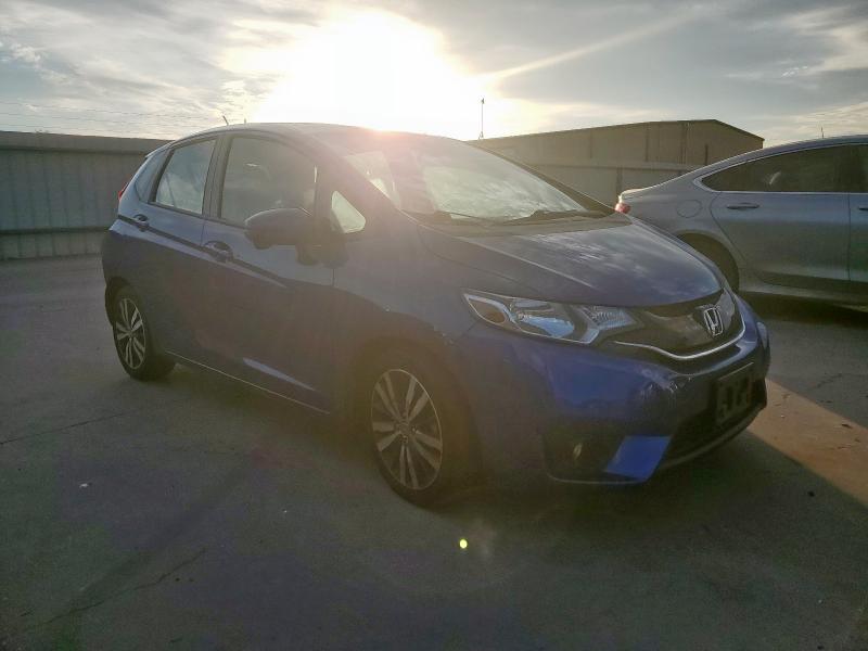 3HGGK5H83FM738690 - 2015 HONDA FIT EX BLUE photo 4